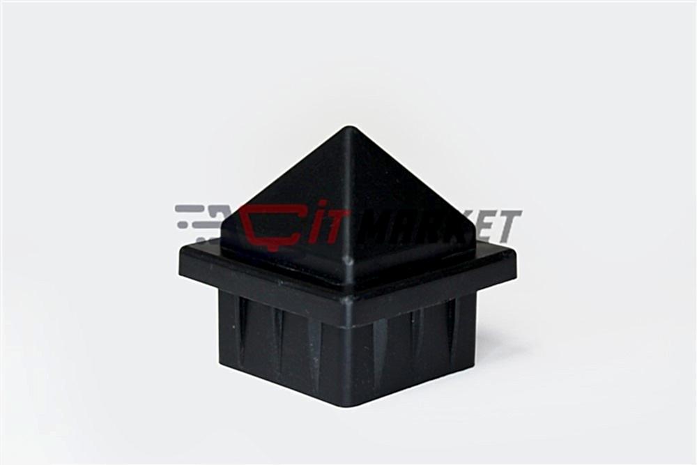 Plastic Black Cap 20 Pieces