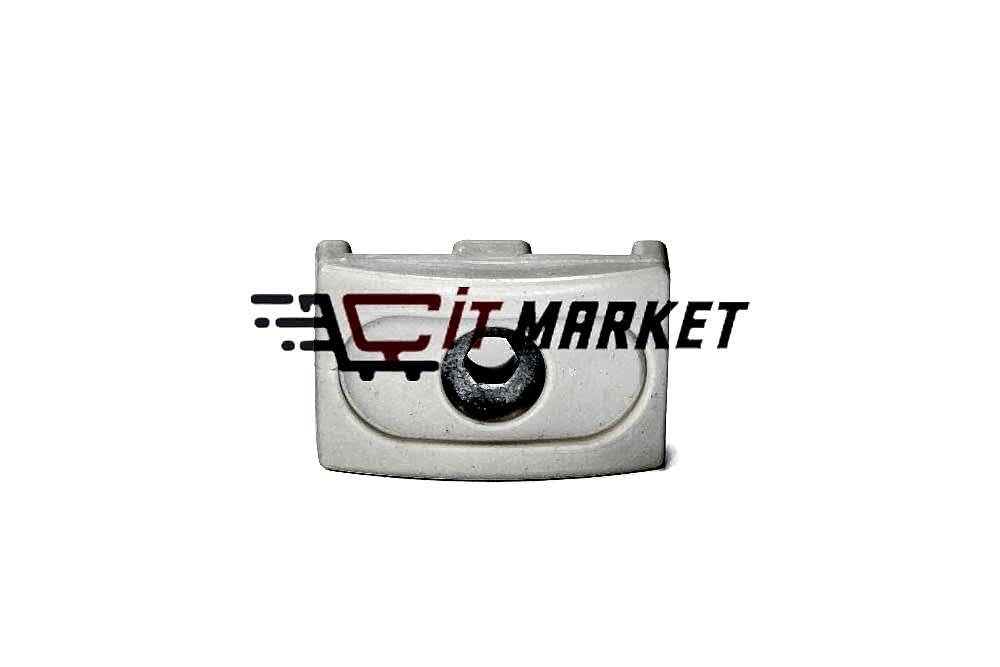 Beyaz Metal Kaplı Plastik Klips 20 adet